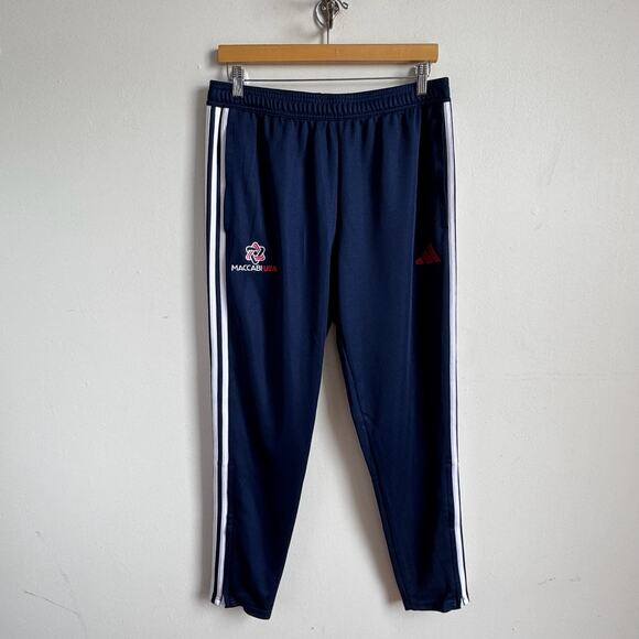 Official ADIDAS MACCABI USA Team Women's Zippered Top and Track Pants Set - Picture 2 of 11